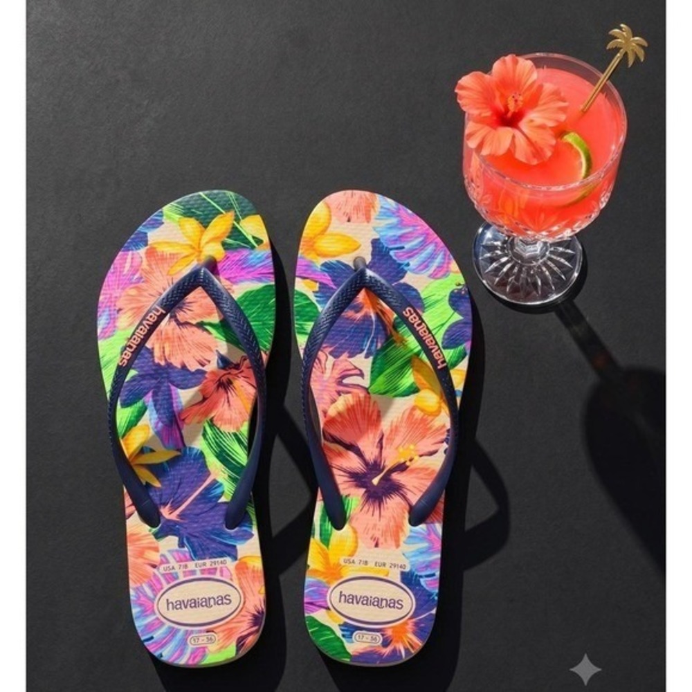 W's 7/8 | Havaianas Neon Jungle Oasis flip flops / sandals | SLPR0041